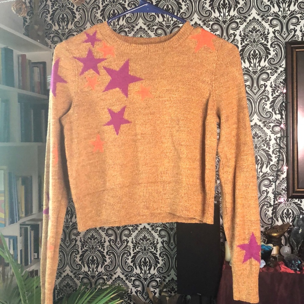 Free People star sweater